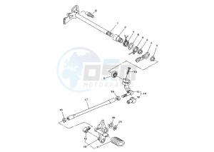 XVS DRAG STAR 250 drawing SHIFT SHAFT