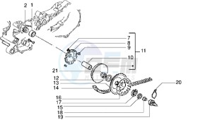 DNA 50 drawing Driving pulley