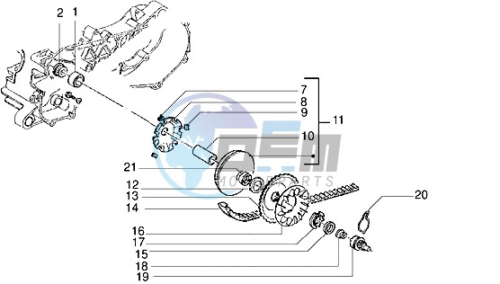 Driving pulley