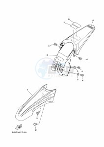 TT-R110E (B51P) drawing FENDER