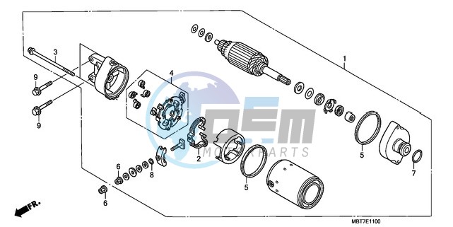 STARTING MOTOR