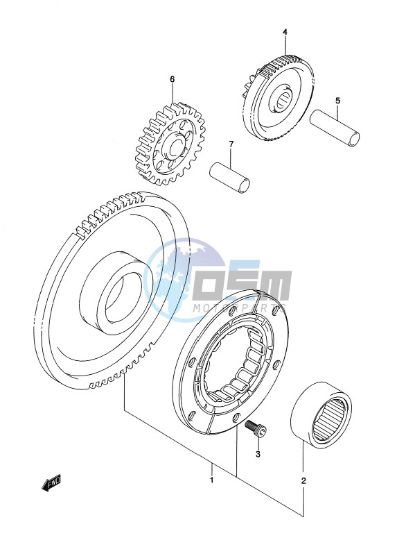 STARTER CLUTCH