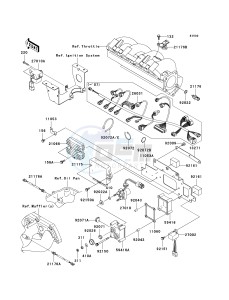 JT 1500 A [STX-15F] (A6F-A9F) A9F drawing FUEL INJECTION