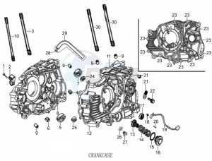 STX 150 drawing Crankcase