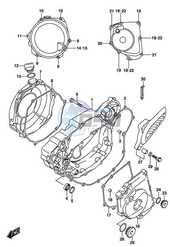 CRANKCASE COVER