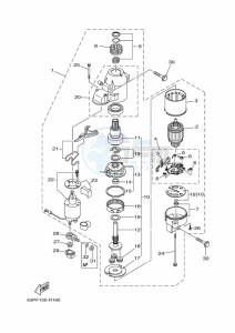 FL150DETL drawing STARTER-MOTOR