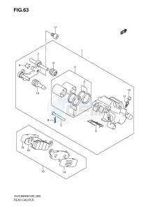 VLR1800 (E2) drawing REAR CALIPER