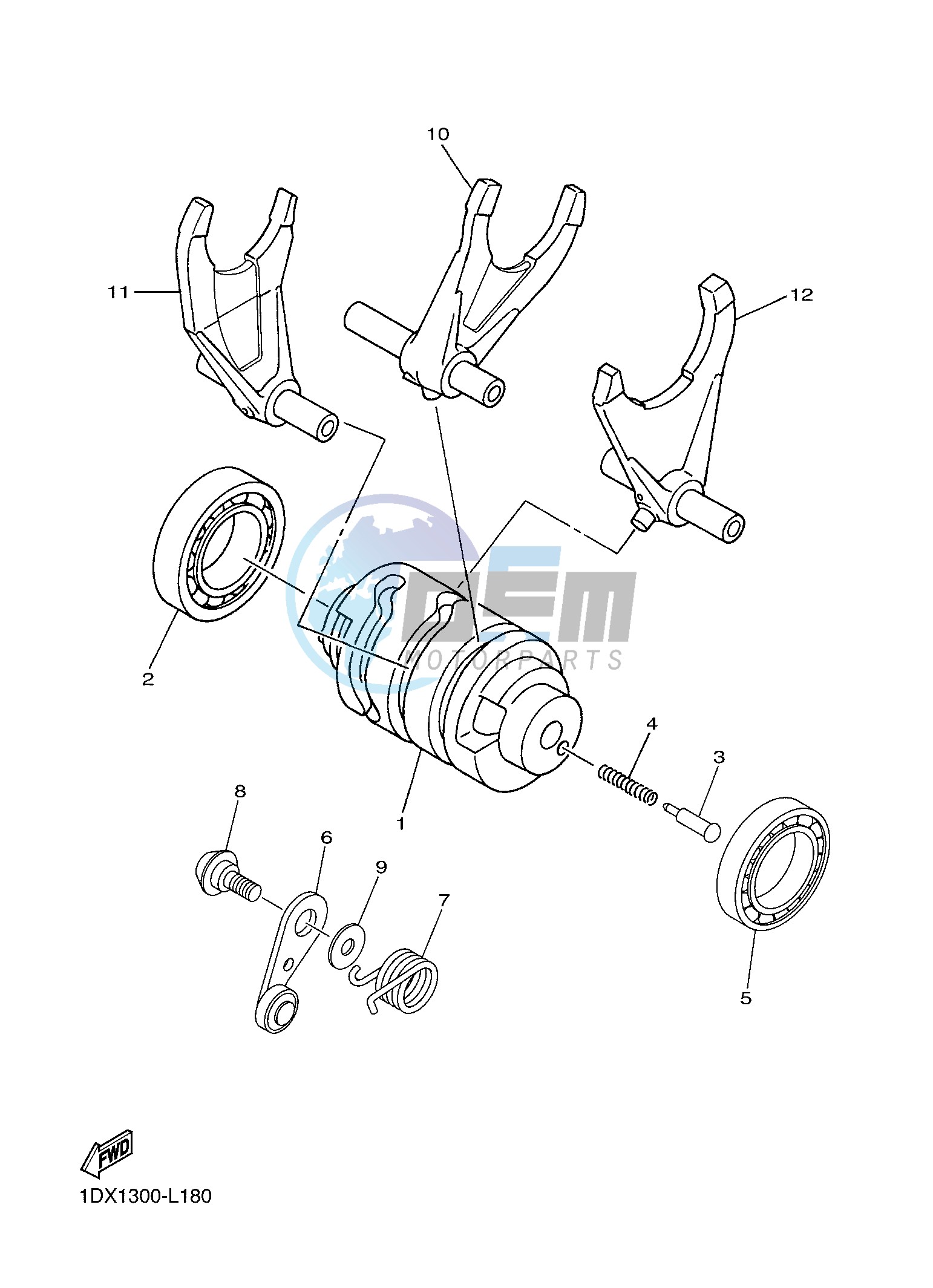 SHIFT CAM & FORK