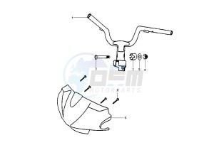 VIVACITY CATALYC - 50 cc drawing STEERING HANDLE