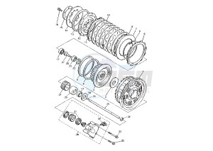 XJR-XJR SP 1300 drawing CLUTCH