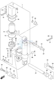 DF 30A drawing Tilt Cylinder