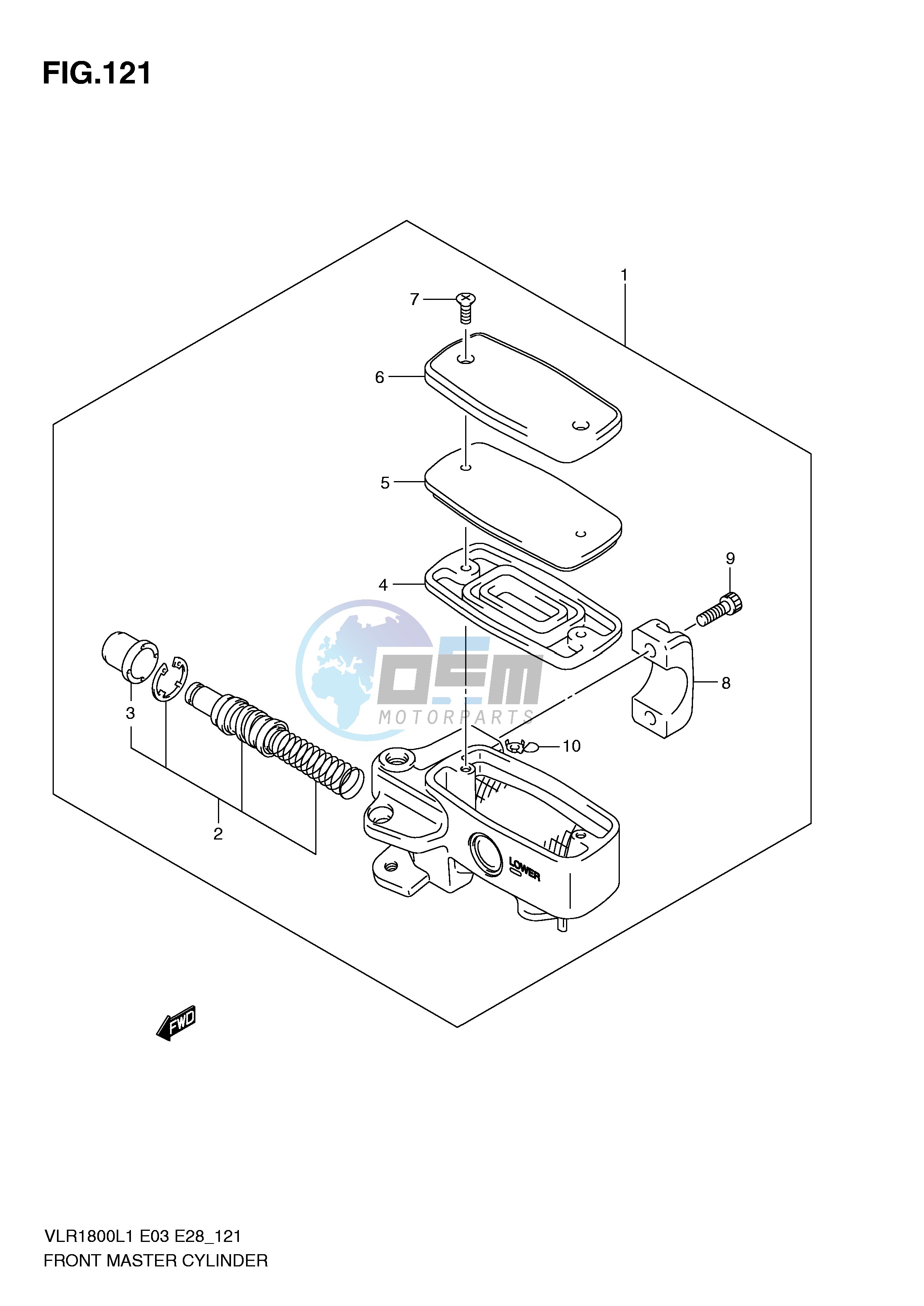 FRONT MASTER CYLINDER