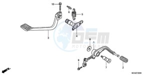 GL18009 E / MKH drawing PEDAL