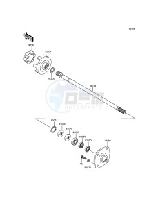 JET SKI ULTRA LX JT1500KEF EU drawing Drive Shaft