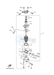 150FETOX drawing STARTER-MOTOR