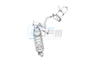 YZF R THUNDER ACE 1000 drawing REAR SUSPENSION