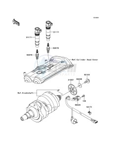 VERSYS KLE650A8F GB XX (EU ME A(FRICA) drawing Ignition System