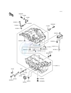 EL 250 E [ELIMINATER 250] (E1-E4) [ELIMINATER 250] drawing CRANKCASE