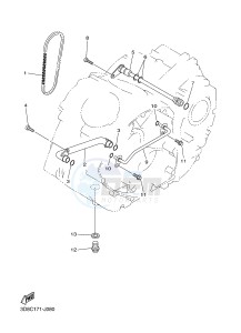 XVS1300A MIDNIGHT STAR (1CS5) drawing OIL PUMP