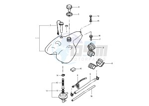 YH WHY EURO1 50 drawing FUEL TANK