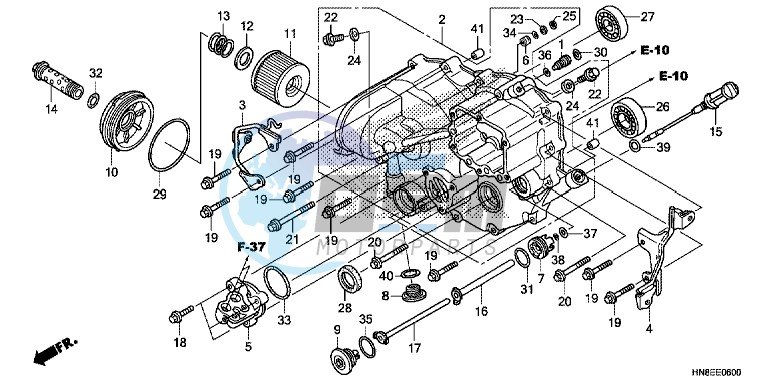 FRONT CRANKCASE COVER