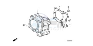 PES125R9 Europe Direct - (ED / STC) drawing CYLINDER