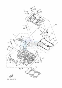 XTZ690 TENERE 700 (BNW1) drawing CYLINDER HEAD