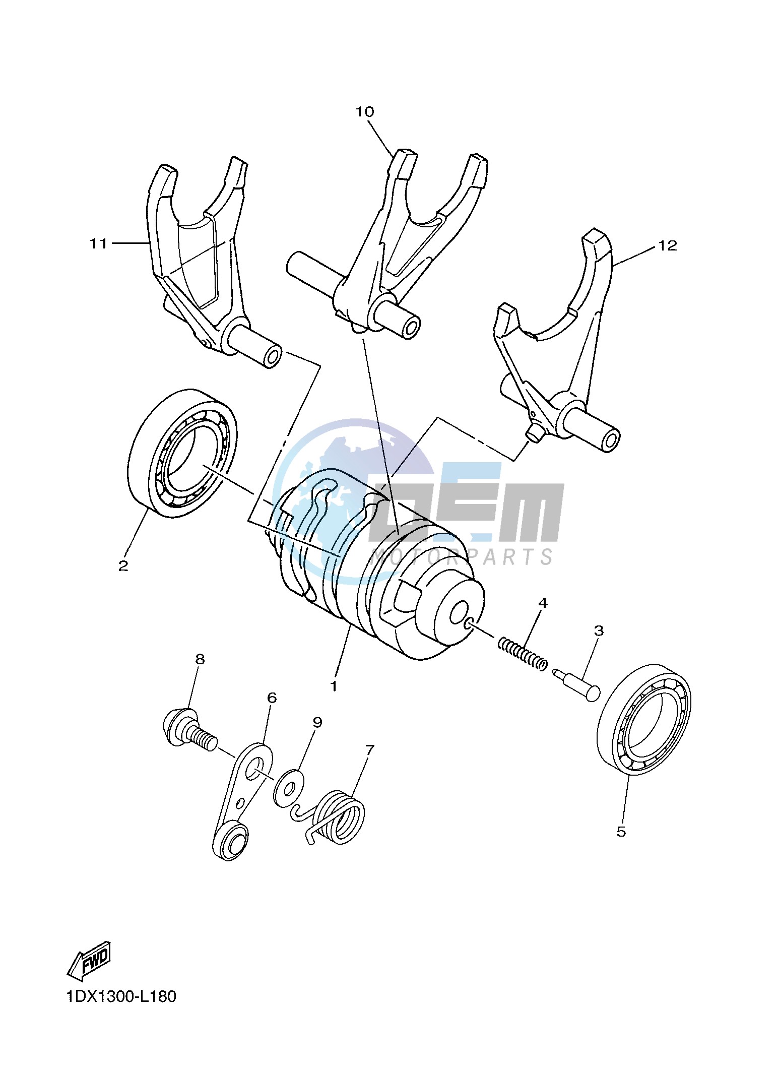 SHIFT CAM & FORK