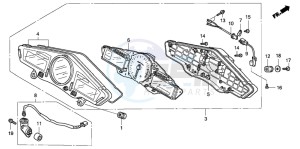 VFR800A drawing METER