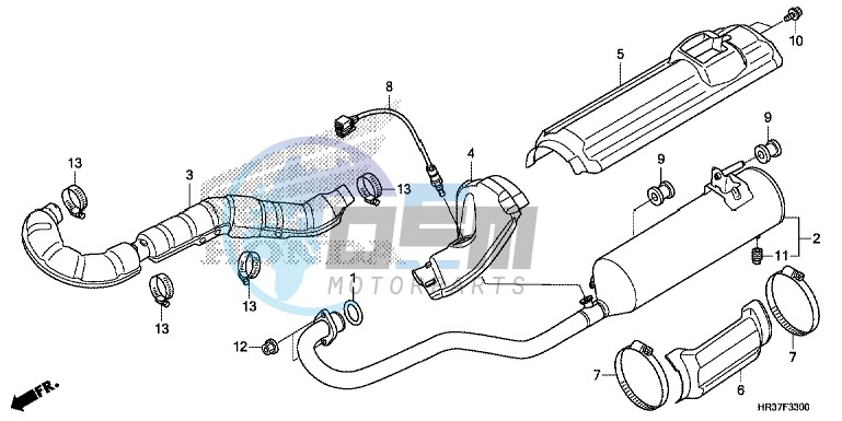 EXHAUST MUFFLER