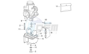 RS 125 drawing Carburettor III