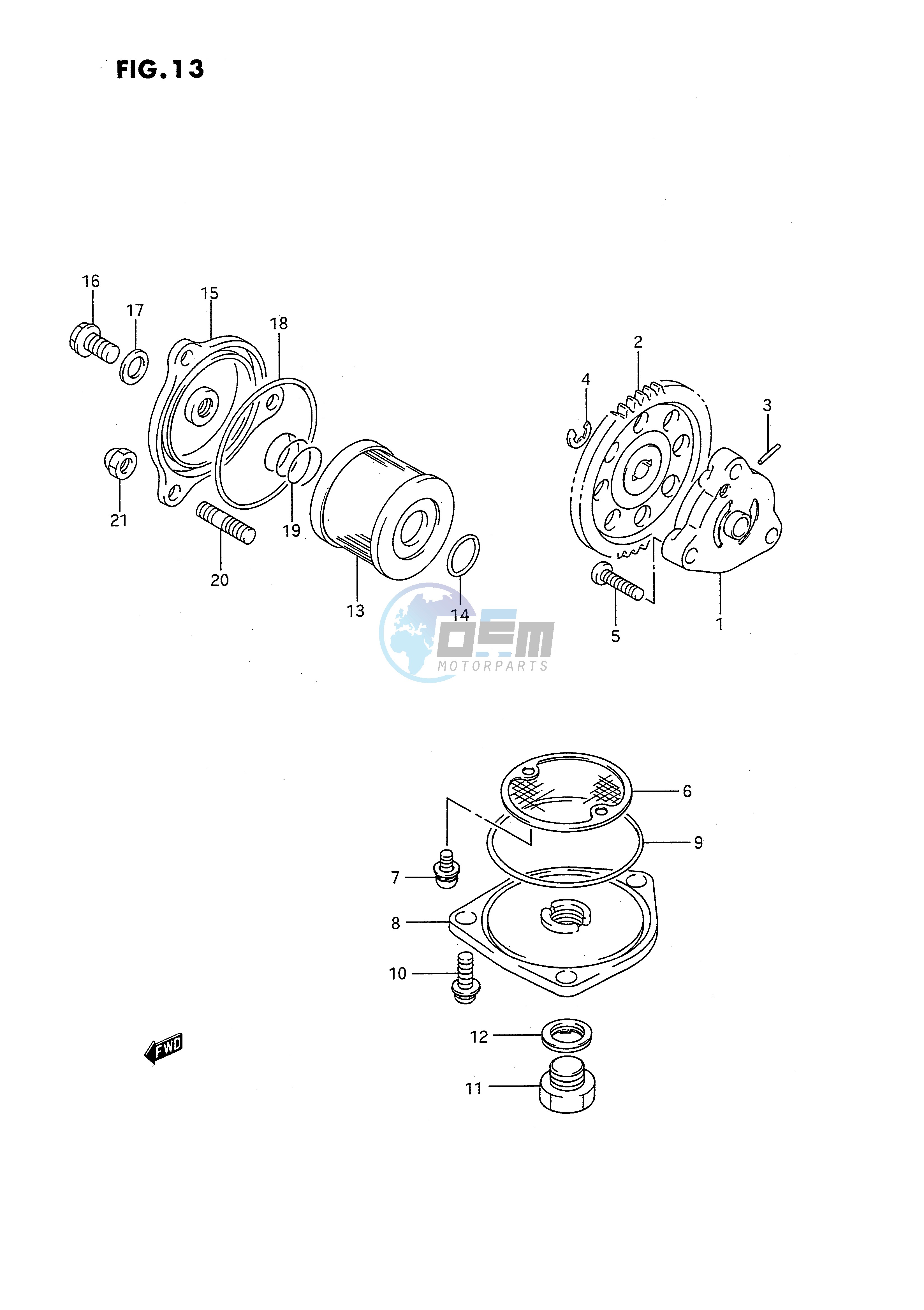 OIL PUMP - FUEL PUMP