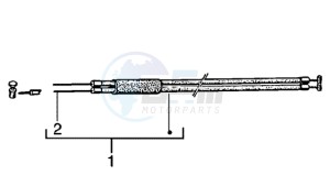 PX 150 E U.S.A. drawing Transmissions