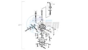 SENDA R - 125 CC VTHSC1B1A 4T EU2 drawing CARBURETOR