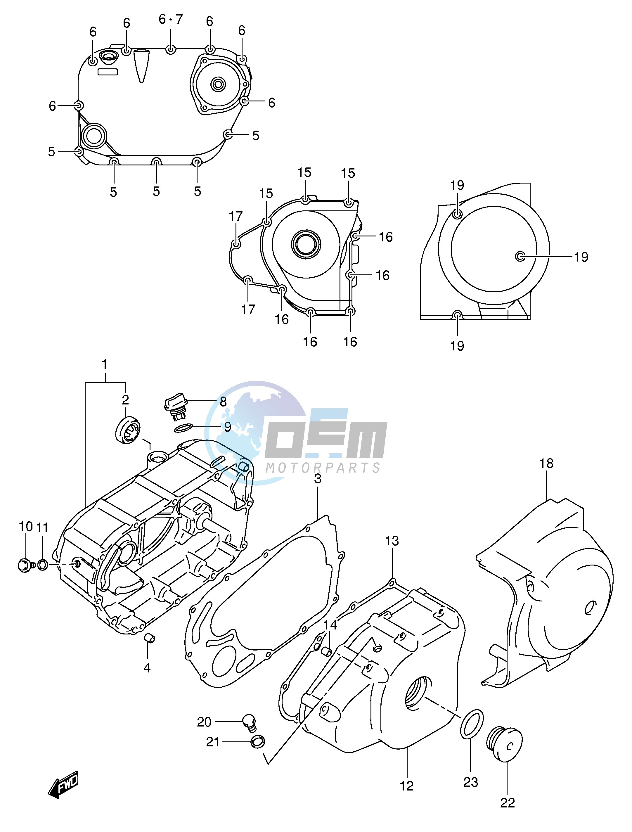 CRANKCASE COVER