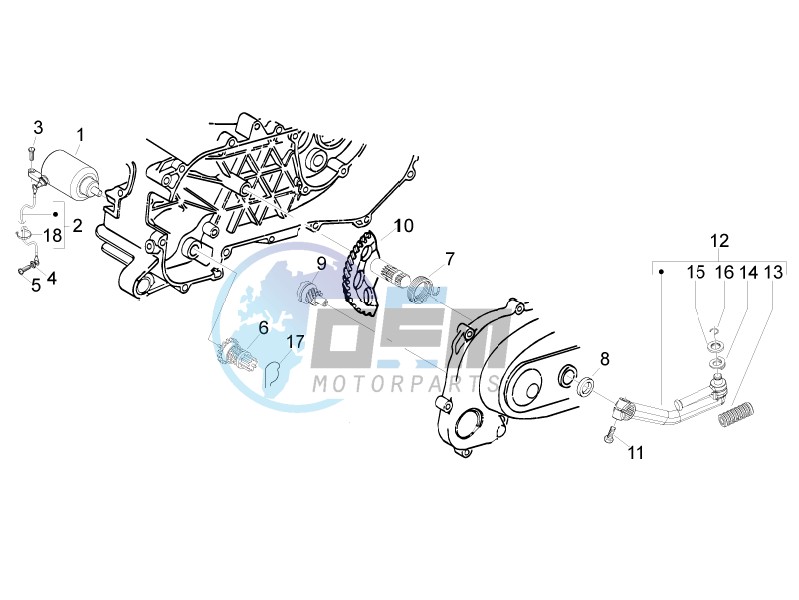 Starter - Electric starter