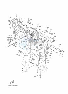 FL115AET1X drawing FRONT-FAIRING-BRACKET