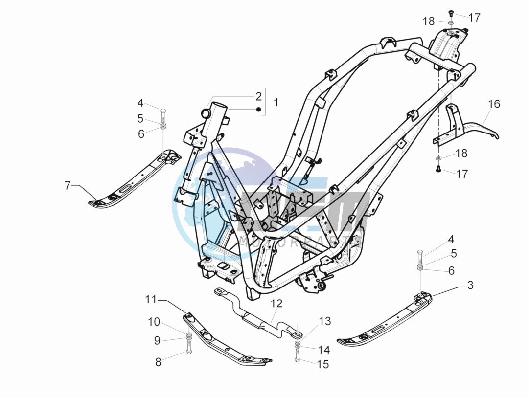 Frame bodywork