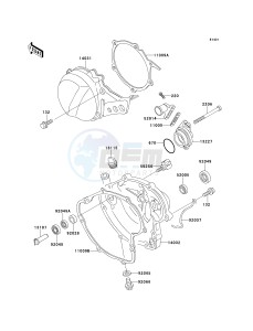 KX 60 B [KX60] (B10-B14) [KX60] drawing ENGINE COVER-- S- -