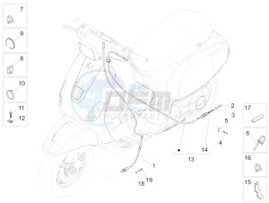 S 125 4T 3V E3 ie (APAC) (KR, RI, VT) drawing Transmissions