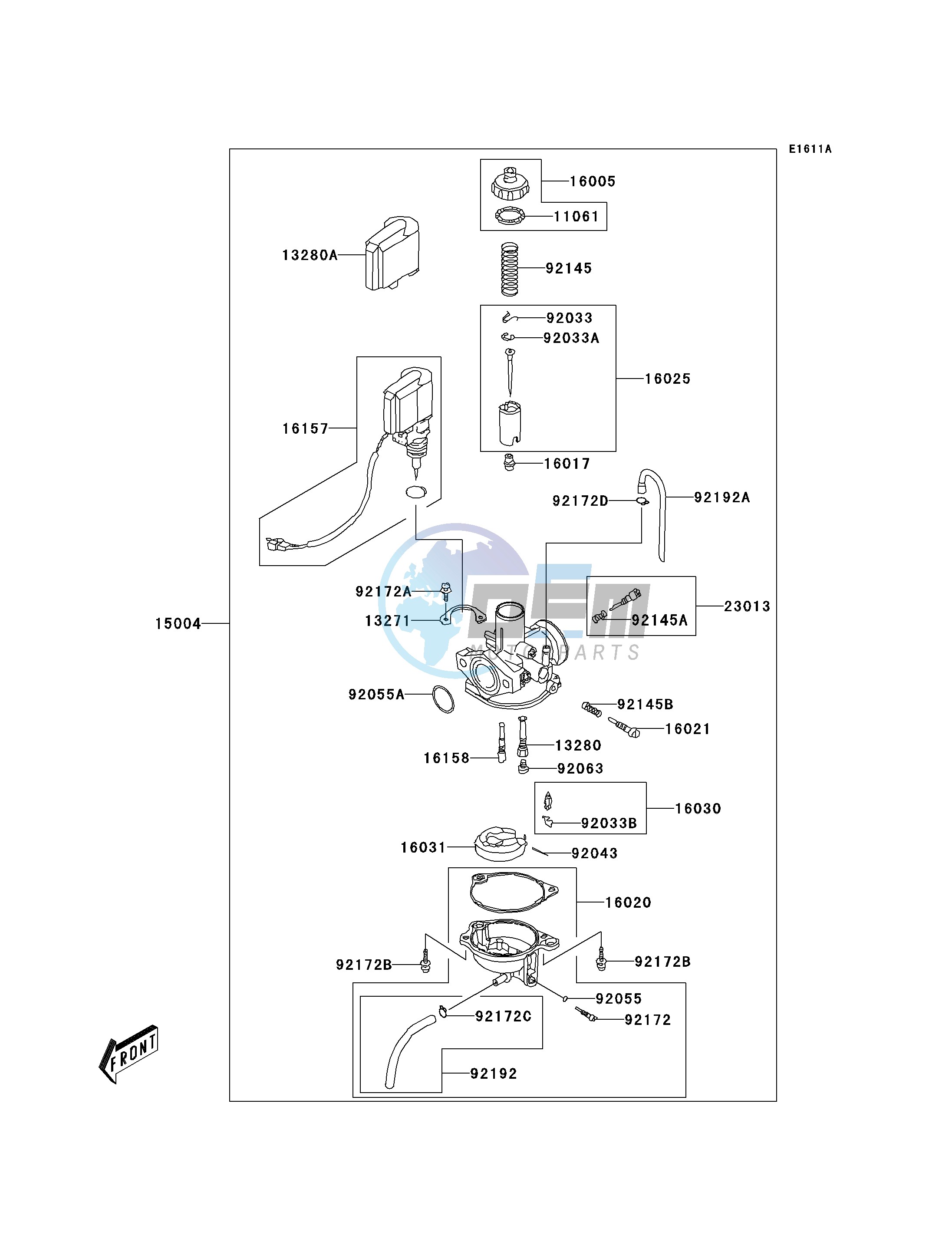 CARBURETOR-- B8F_B9F- -