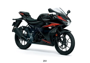 GSX-R125 drawing BLACK (SEMI GLOSS) (291)