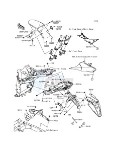 Z800 ZR800CGF UF (UK FA) XX (EU ME A(FRICA) drawing Fenders