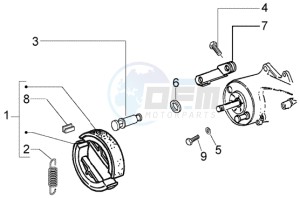 Liberty 50 4t RST Delivery drawing Brake lever