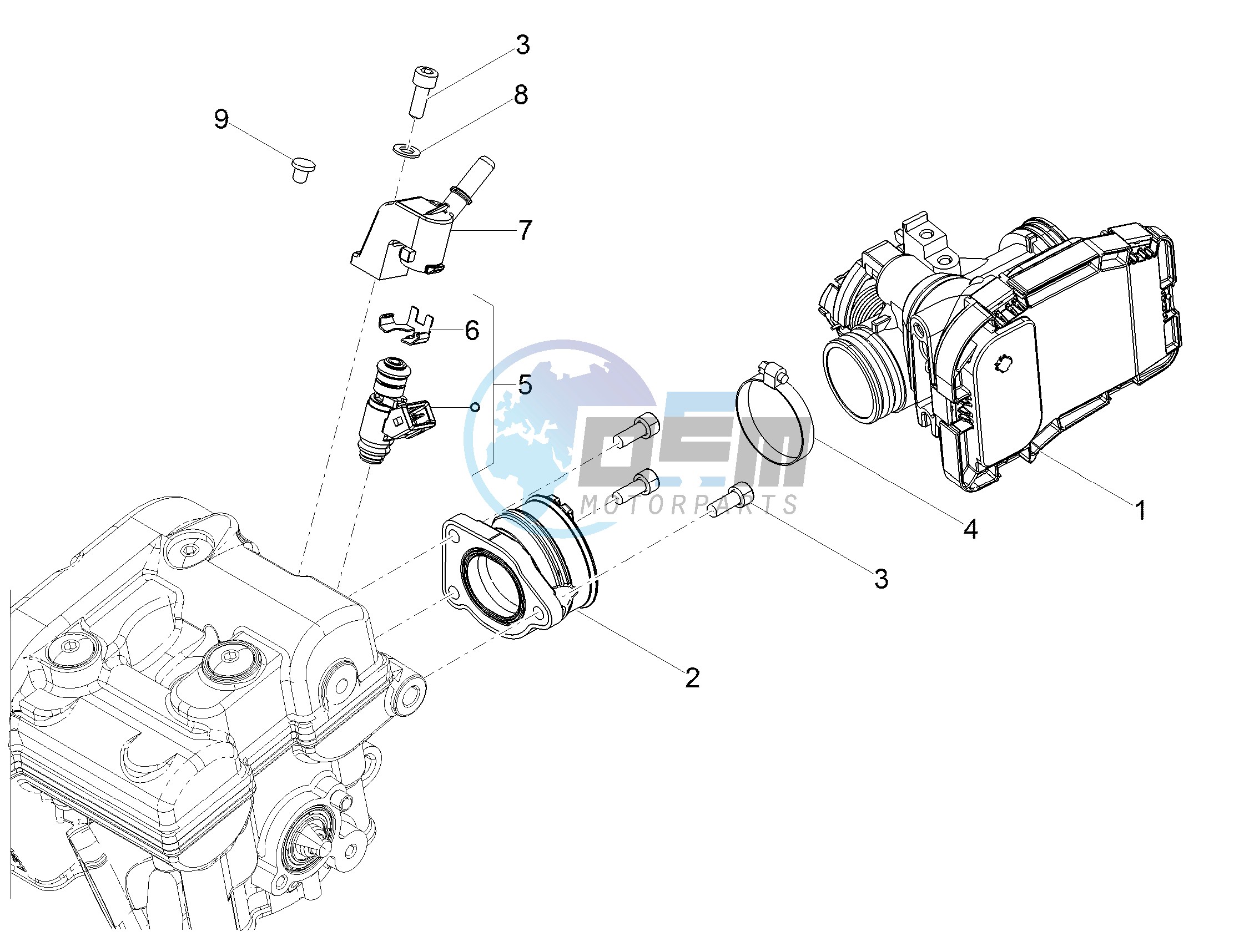 Throttle body