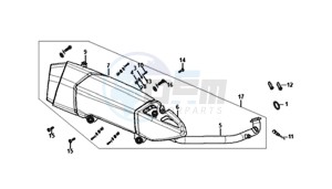 FNX 125 (GC12G1-EU) (L9) drawing EXHAUST