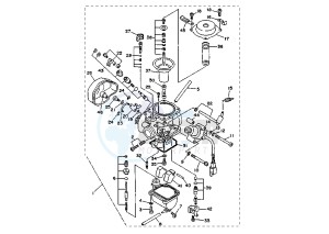 XC FLY ONE R 150 drawing CARBURETOR