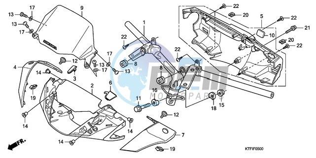 HANDLE PIPE/HANDLE COVER