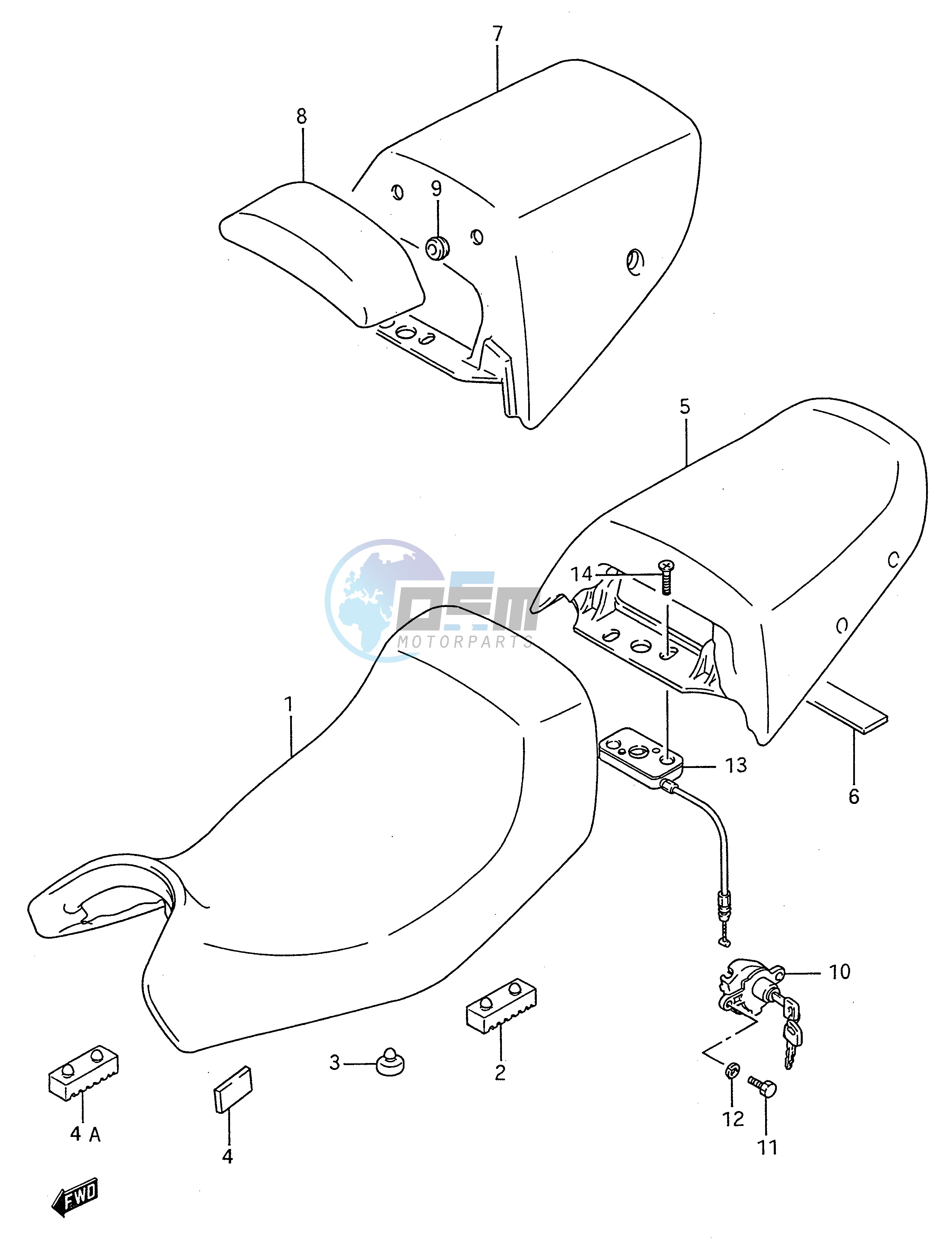 SEAT (MODEL J K L M N P)