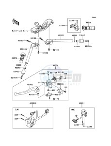 NINJA_ZX-6R ZX636C6F FR GB XX (EU ME A(FRICA) drawing Handlebar